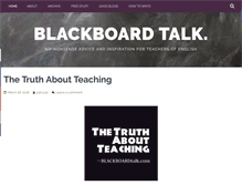 Tablet Screenshot of blackboardtalk.com